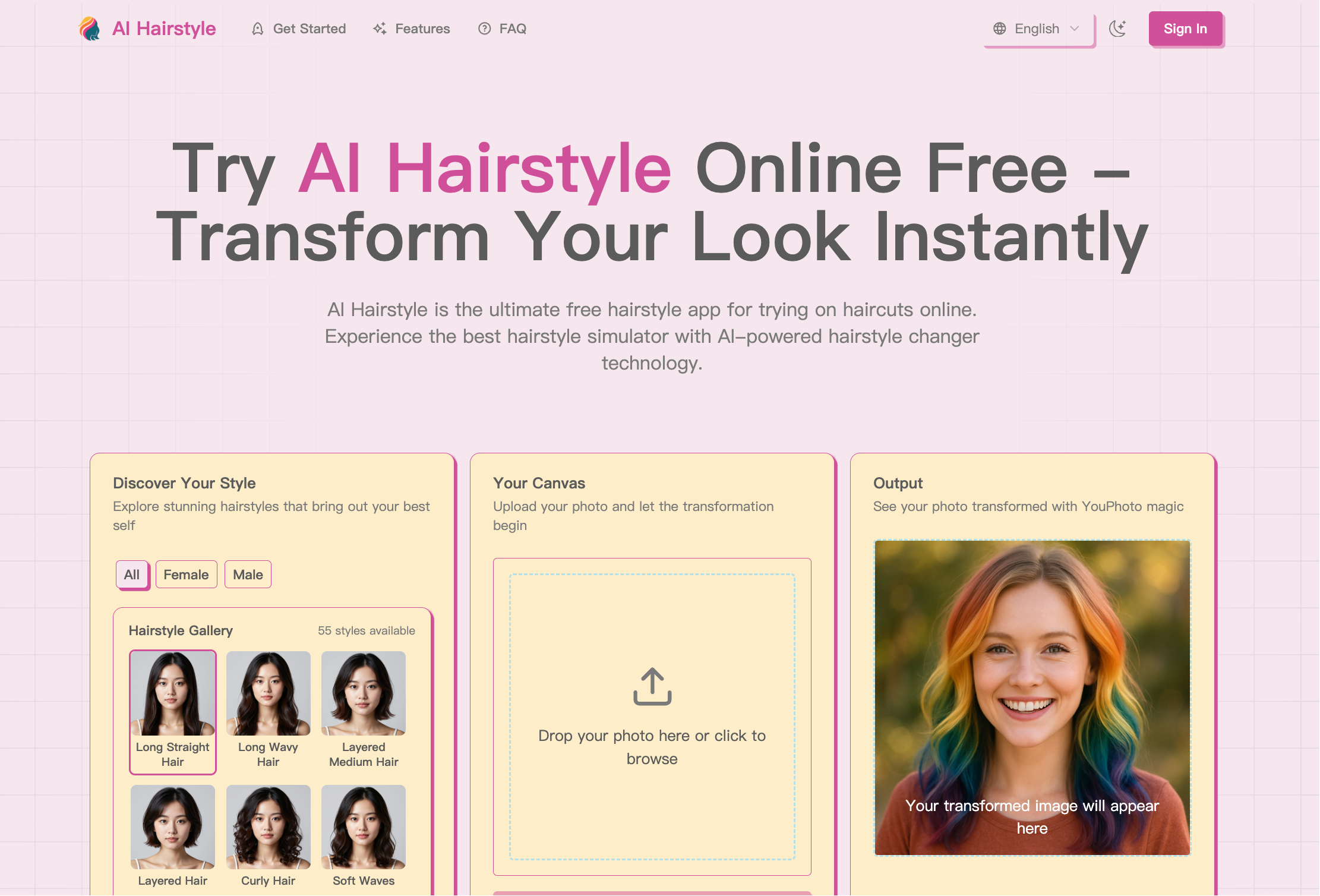 AI Hairstyle