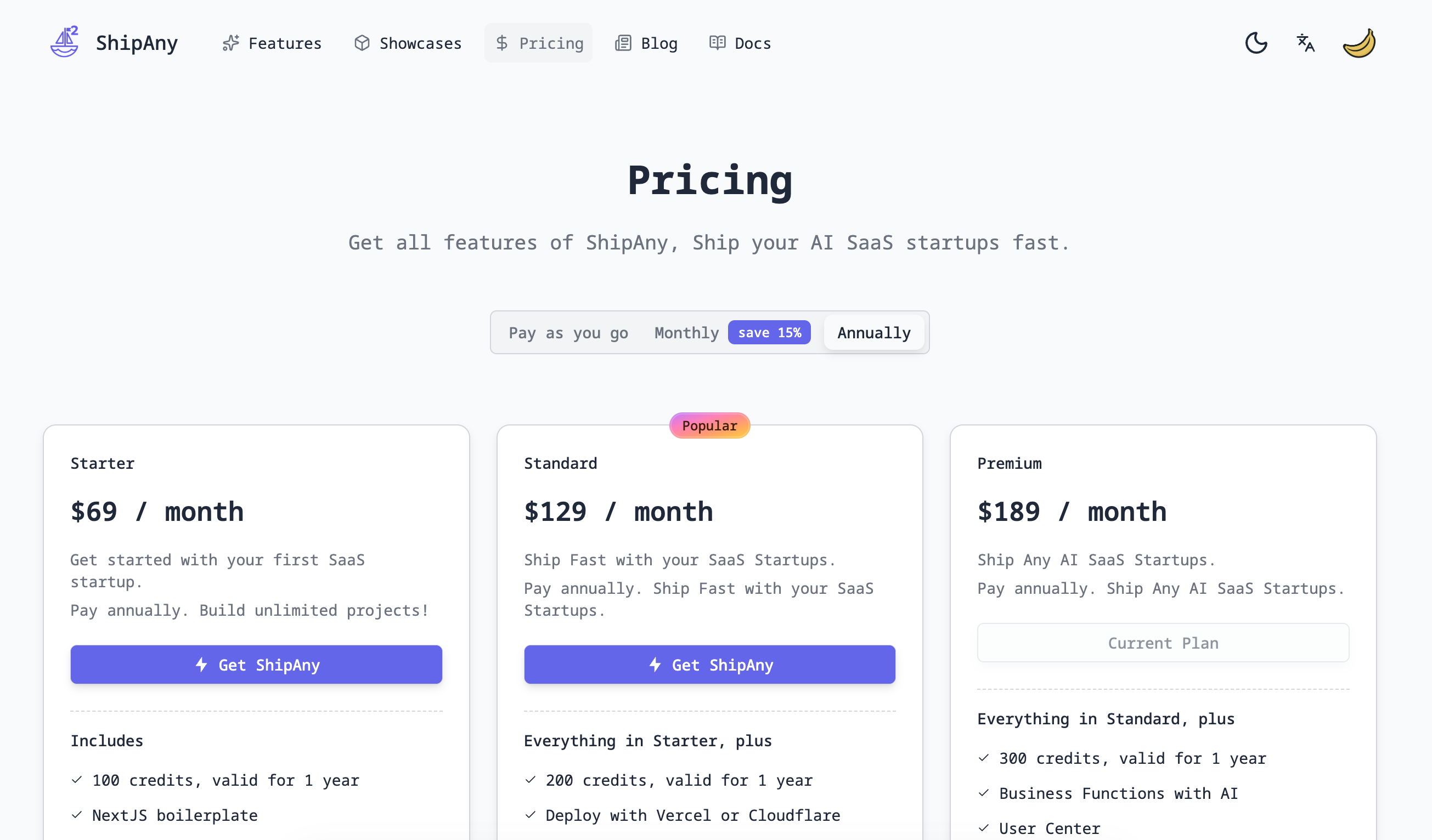 ShipAny Template Two preview 2