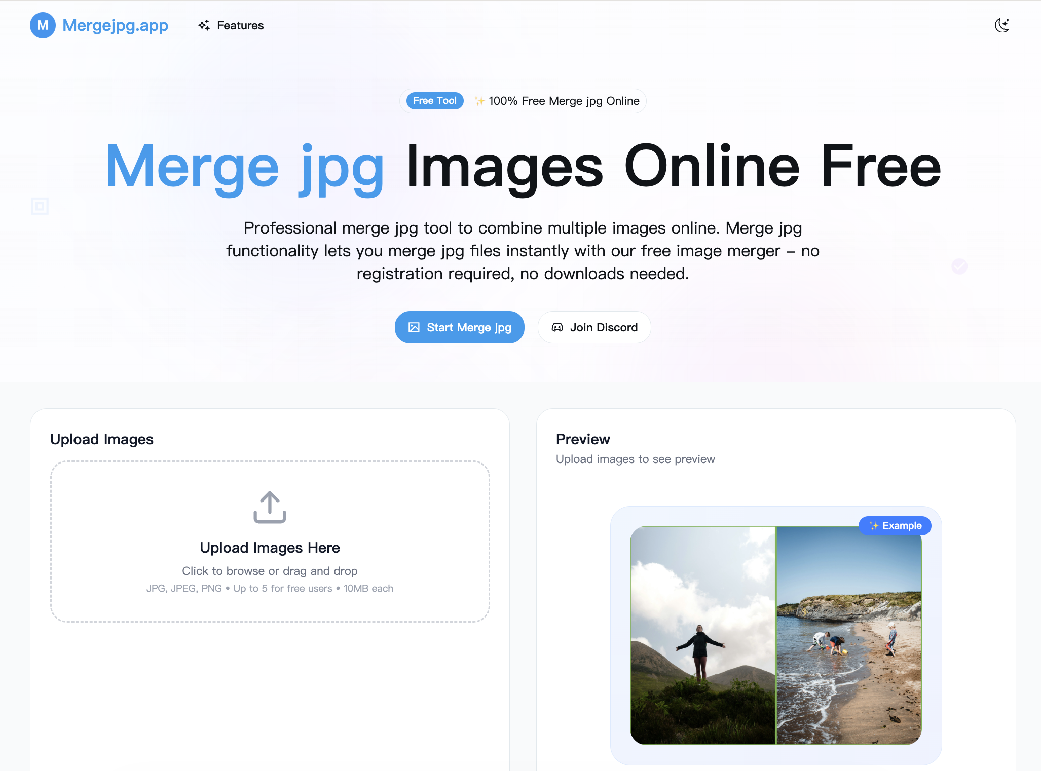 Merge jpg Images Online Free
