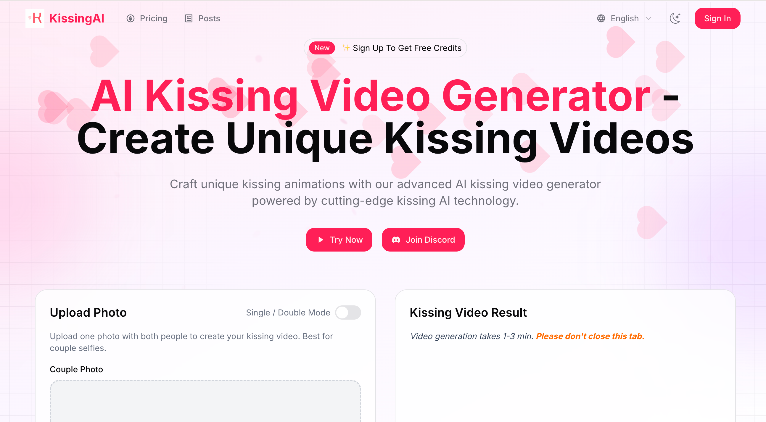 kissingai