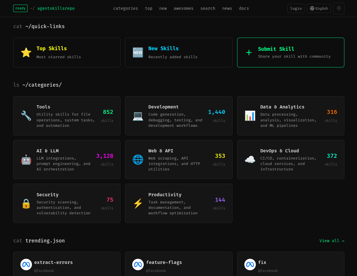 Agent Skills Marketplace – Skills for Claude, Cursor, Antigravity & AI Agents