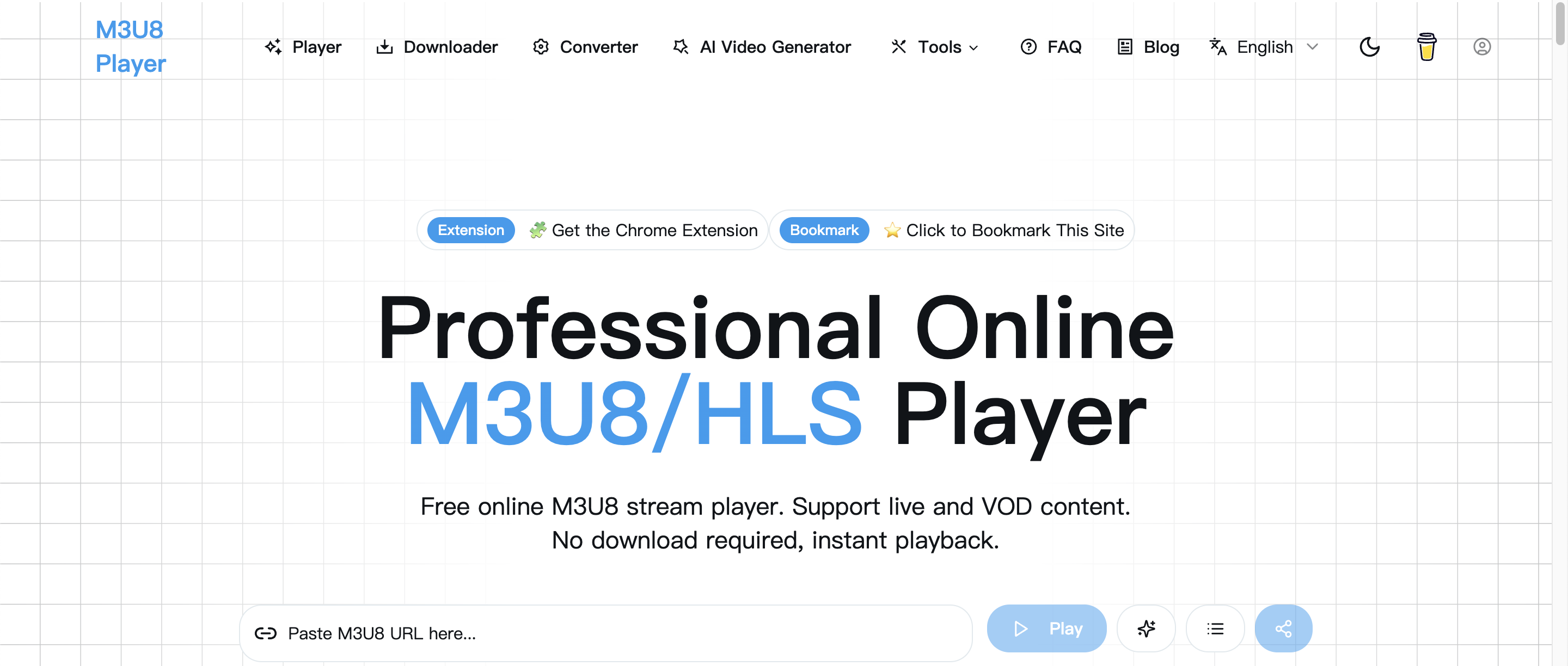 M3U8 Player