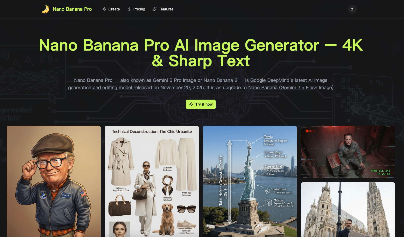 Nano Banana Pro AI Image Generator