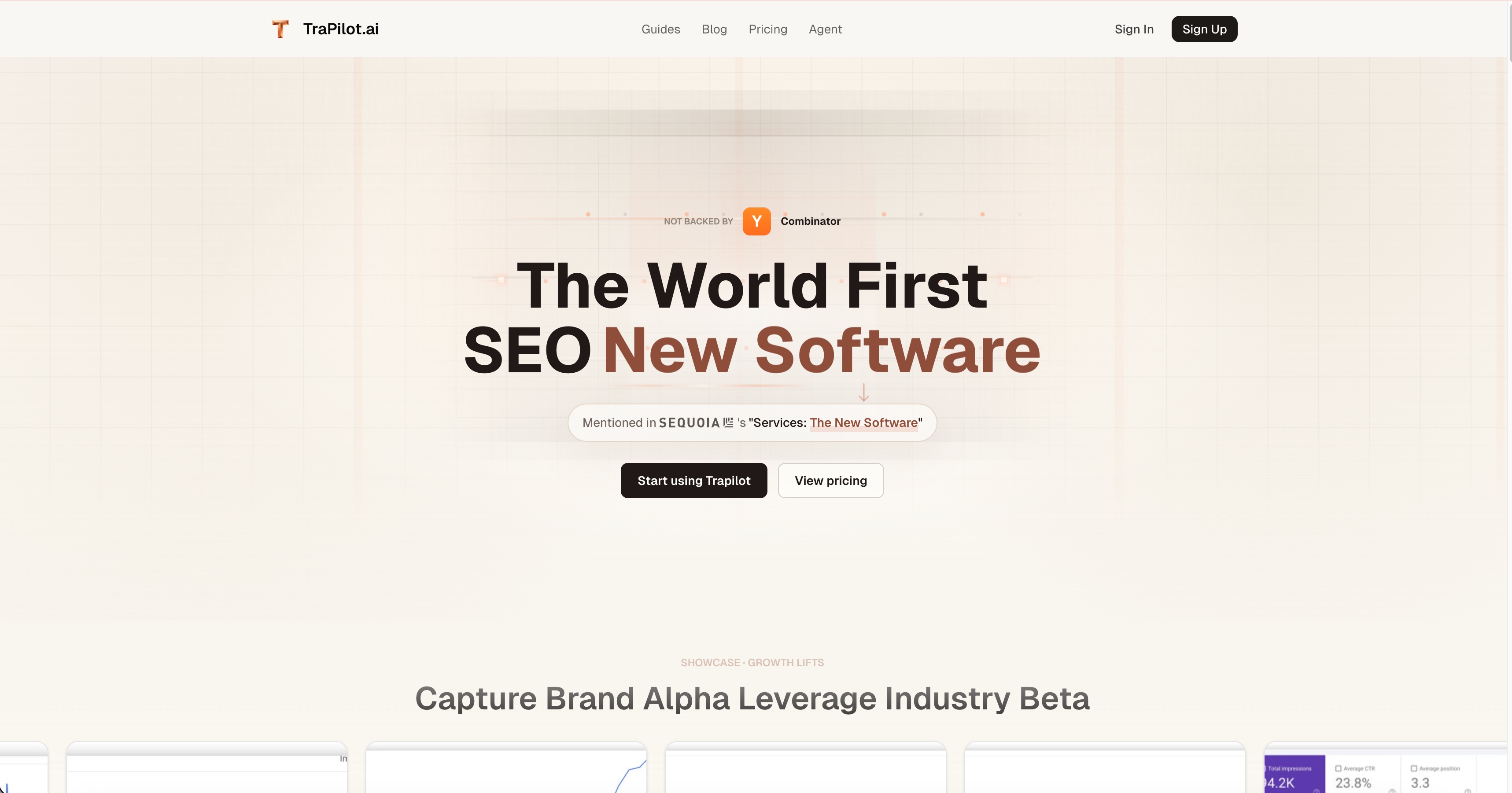 The World First SEO New Software
