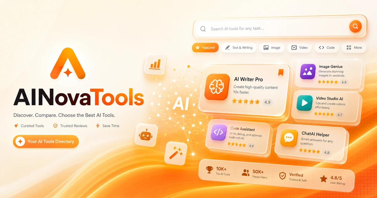 AI Tools Directory (June 2026) | AINovaTools