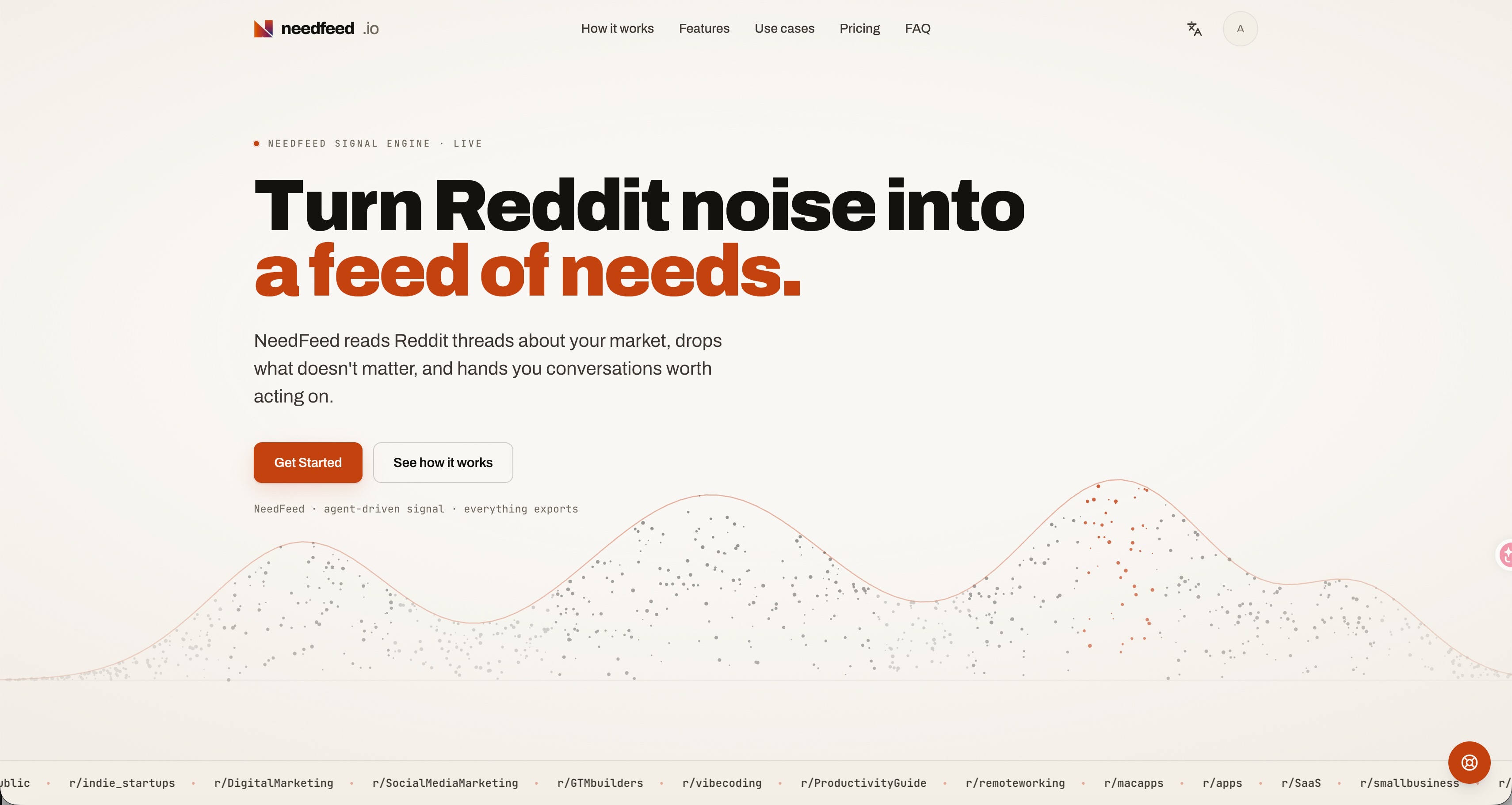 NeedFeed-turn Reddit noise into a feed of needs.