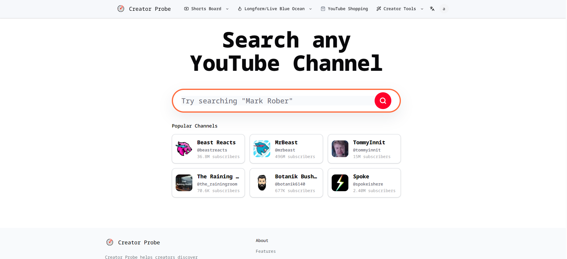 creator probe