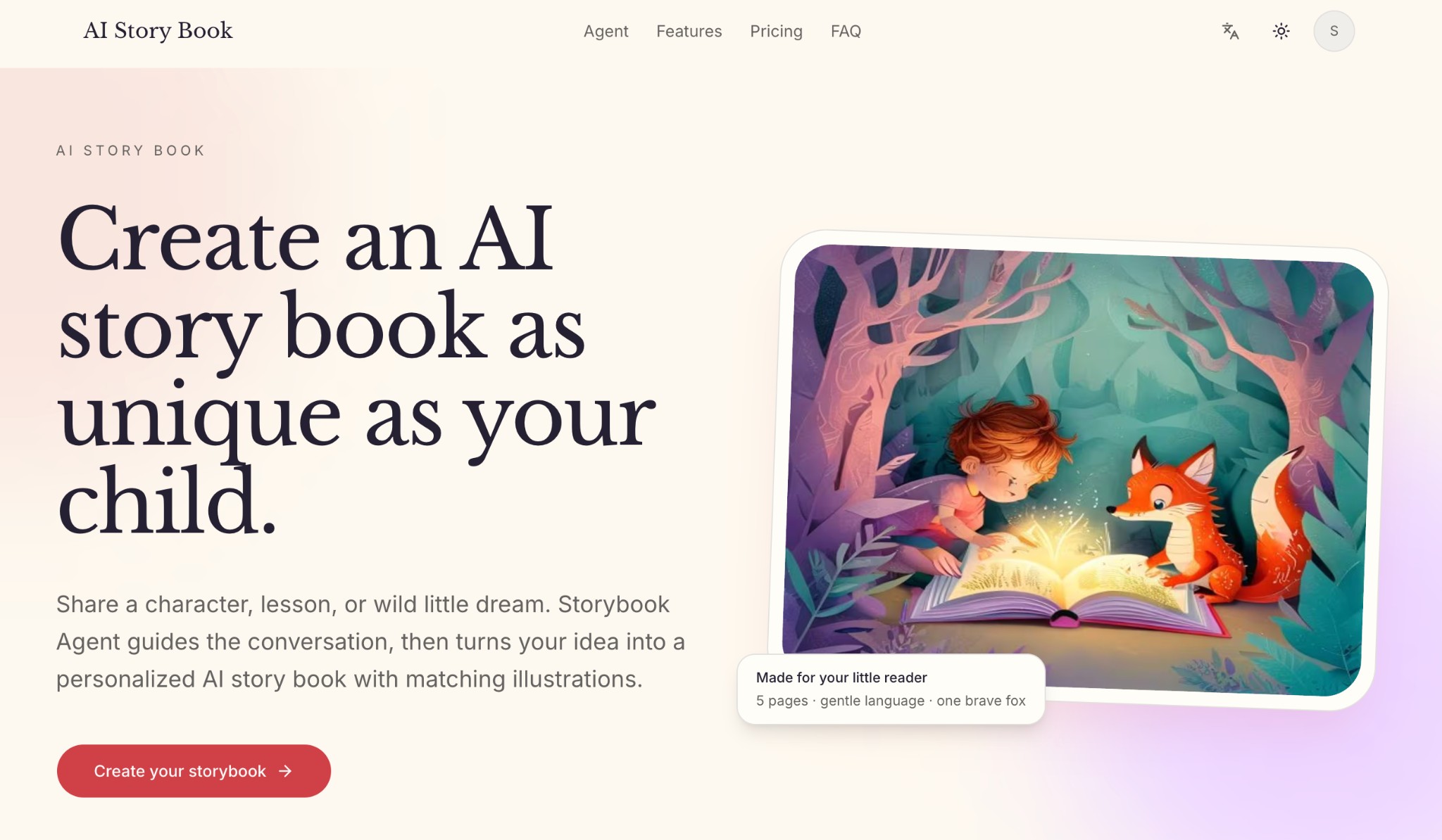 AI Story Book Creator | Personalized Children's Stories